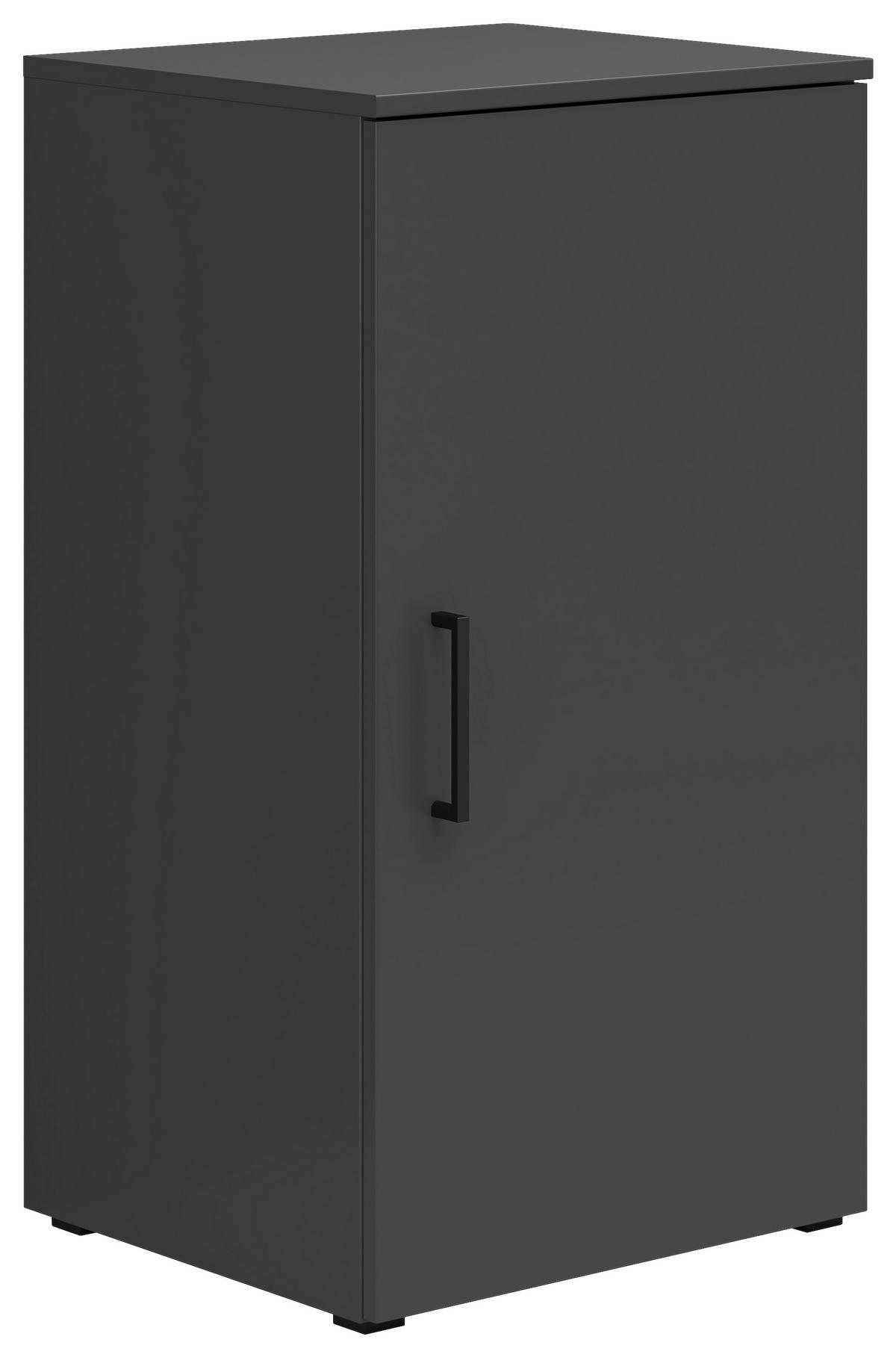 Komoda MULTISTAURAUM š: 45 cm - čierna/grafitová, Modern, kompozitné drevo/plast (45/83/40cm)