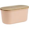 Chlebník na pečivo EW-BK-0175 - korály/barvy akácie, Basics, dřevo/plast (37/21,5/17,20cm) - Echtwerk