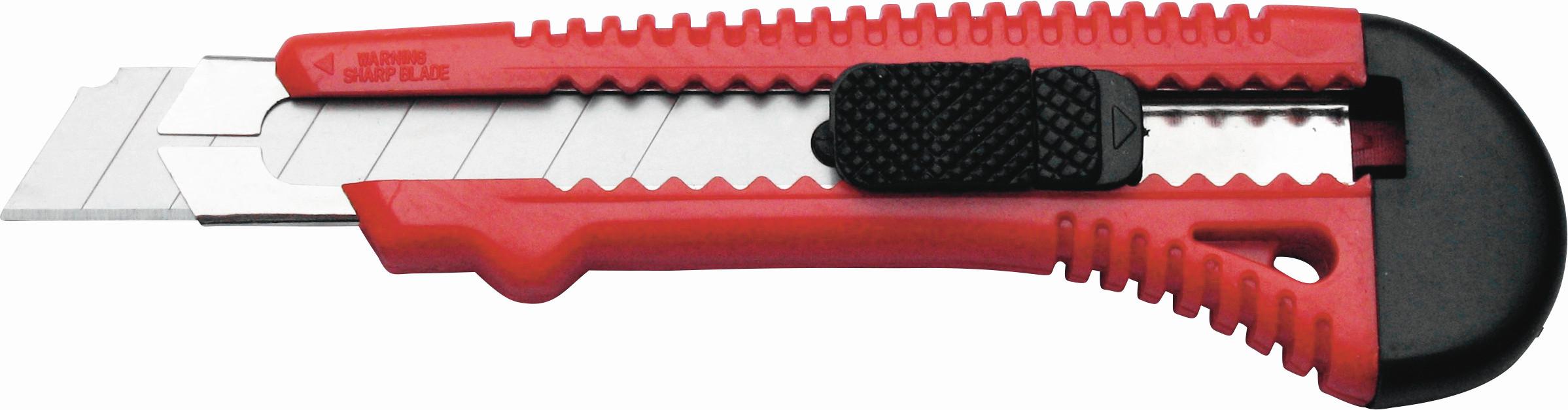 Cuttermesser mit Metallschiene Abbrechklinge