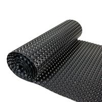 Hochbeet-Abdeckung Kunststoff Noppenfolie 650x90 cm Schwarz - Schwarz, Basics, Kunststoff (650/90cm)