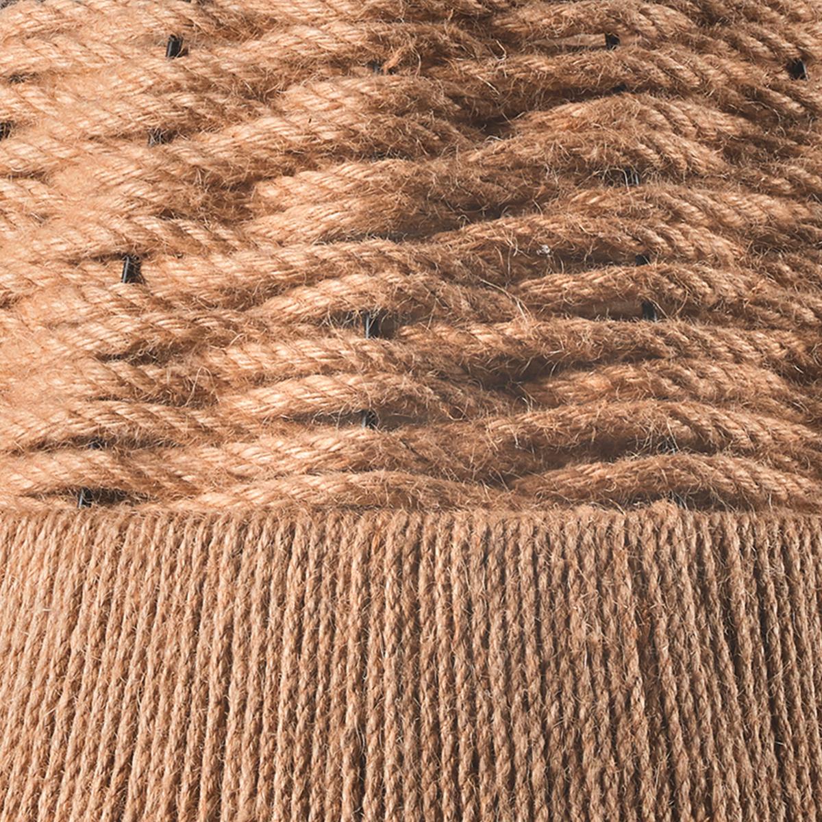 Hängeleuchte 1732/s - Beige, Natur, Naturmaterialien/Textil (36/136cm)