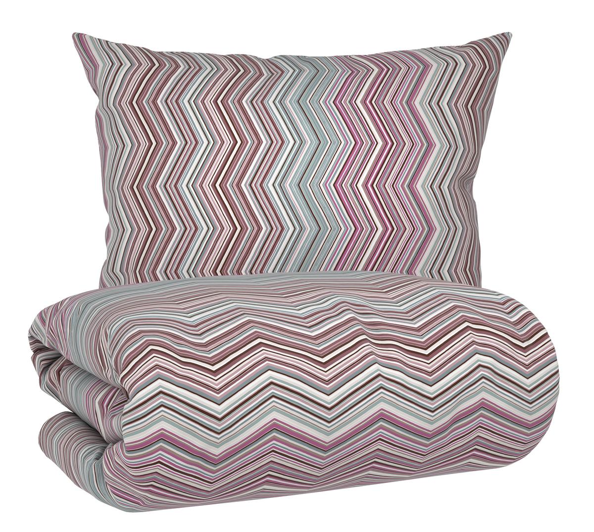 POVLEČENÍ ZICKZACK - světle fialová, Konvenční, textil (140/200cm) - Mömax