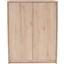 Kommode B:74cm San Remo Eiche/ Holzdekor - Dunkelbraun/Weiß, MODERN, Holzwerkstoff (74/111,4/34,6cm) Kommode B:74cm San Remo Eiche/ Holzdekor - Dunkelbraun/Weiß, MODERN, Holzwerkstoff (74/111,4/34,6cm)