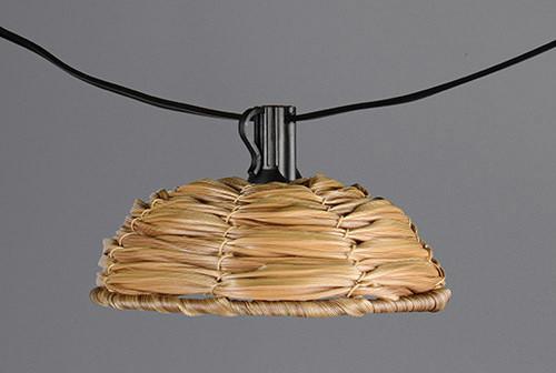 Lichterkette Mood Braun Schwarz B: 570 cm - Schwarz/Braun, LIFESTYLE, Kunststoff (570cm)