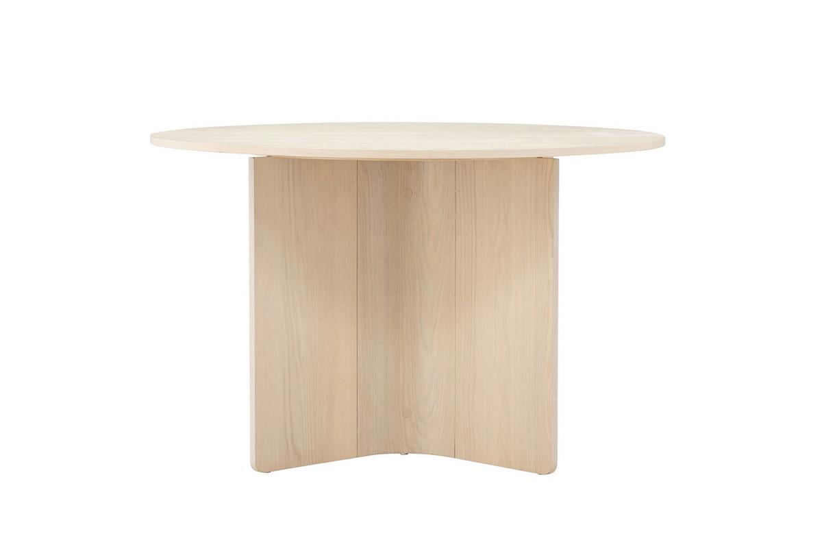 ESSTISCH Tyresö, Weiß D: 120 cm - Weiß, MODERN, Holz (120/76cm) - Livetastic