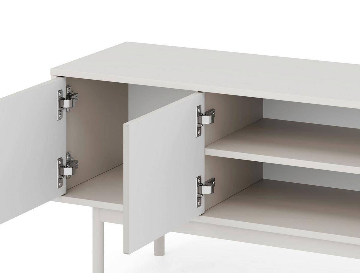 Lowboard Mazoma Kaschmir B: 154cm - Kaschmir, LIFESTYLE, Holzwerkstoff (154/53,5/39cm) - MID.YOU