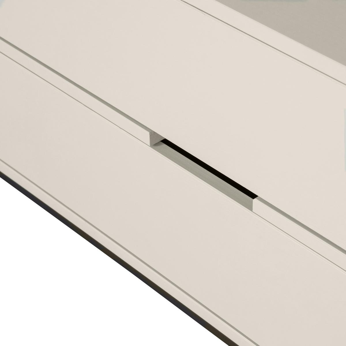 LOWBOARD Silas Grau B: 180cm - Schwarz/Grau, Design, Holz (180/61/44cm) - Livetastic