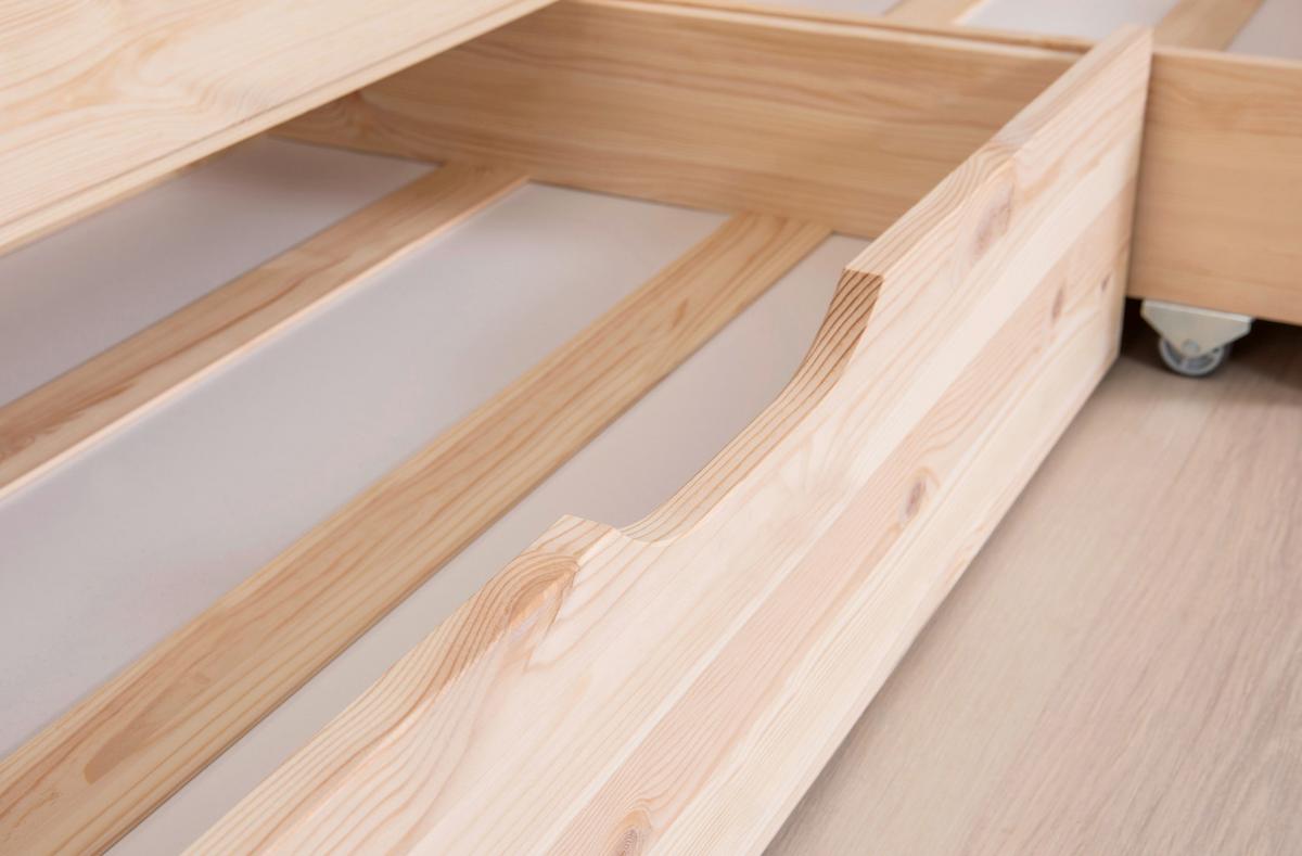 Etagenbett 970507 Rene - Naturfarben, MODERN, Holz (90/200cm) - MID.YOU