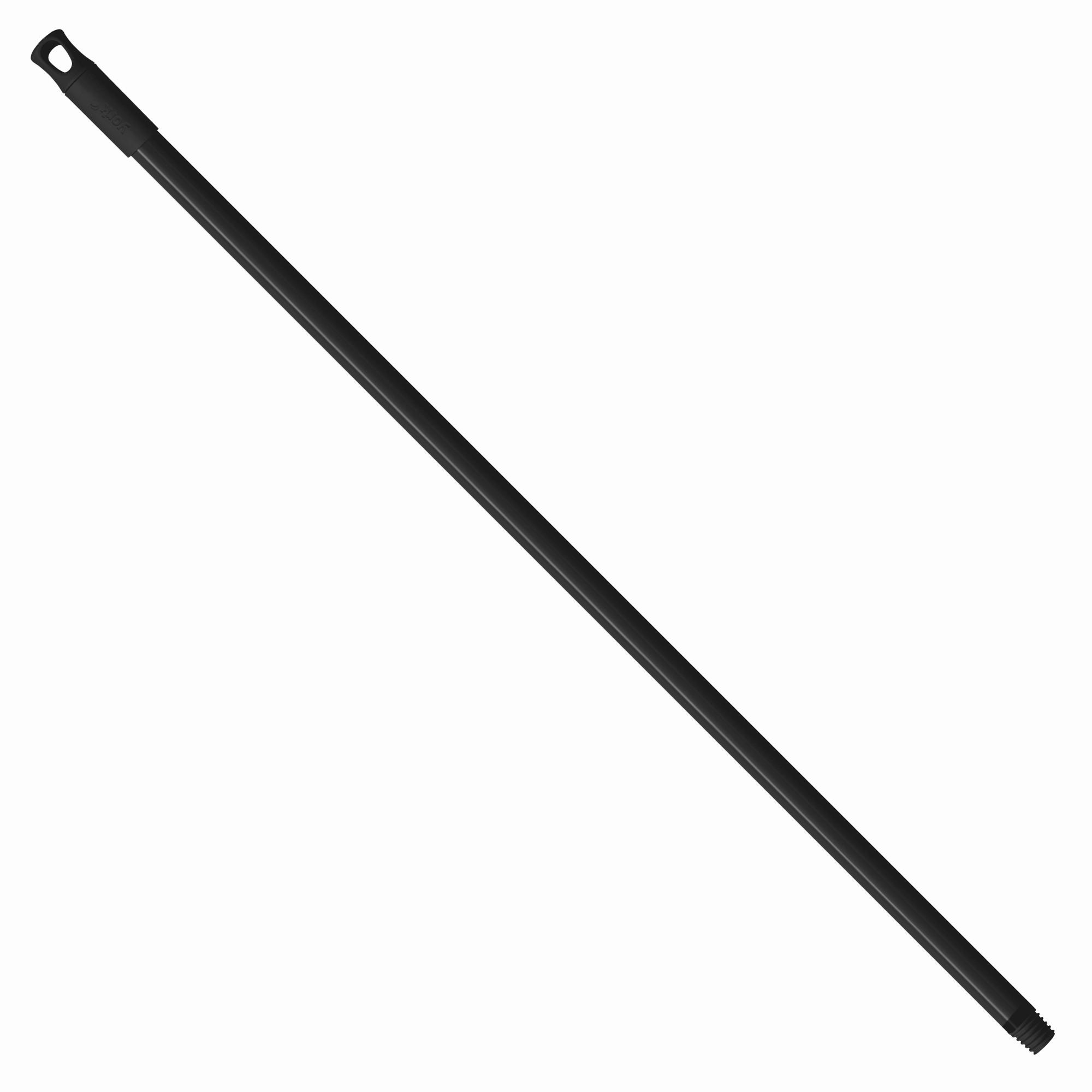 Seprűnyél York Nyél - fekete, Basics, fém (2,1/120/2,1cm)