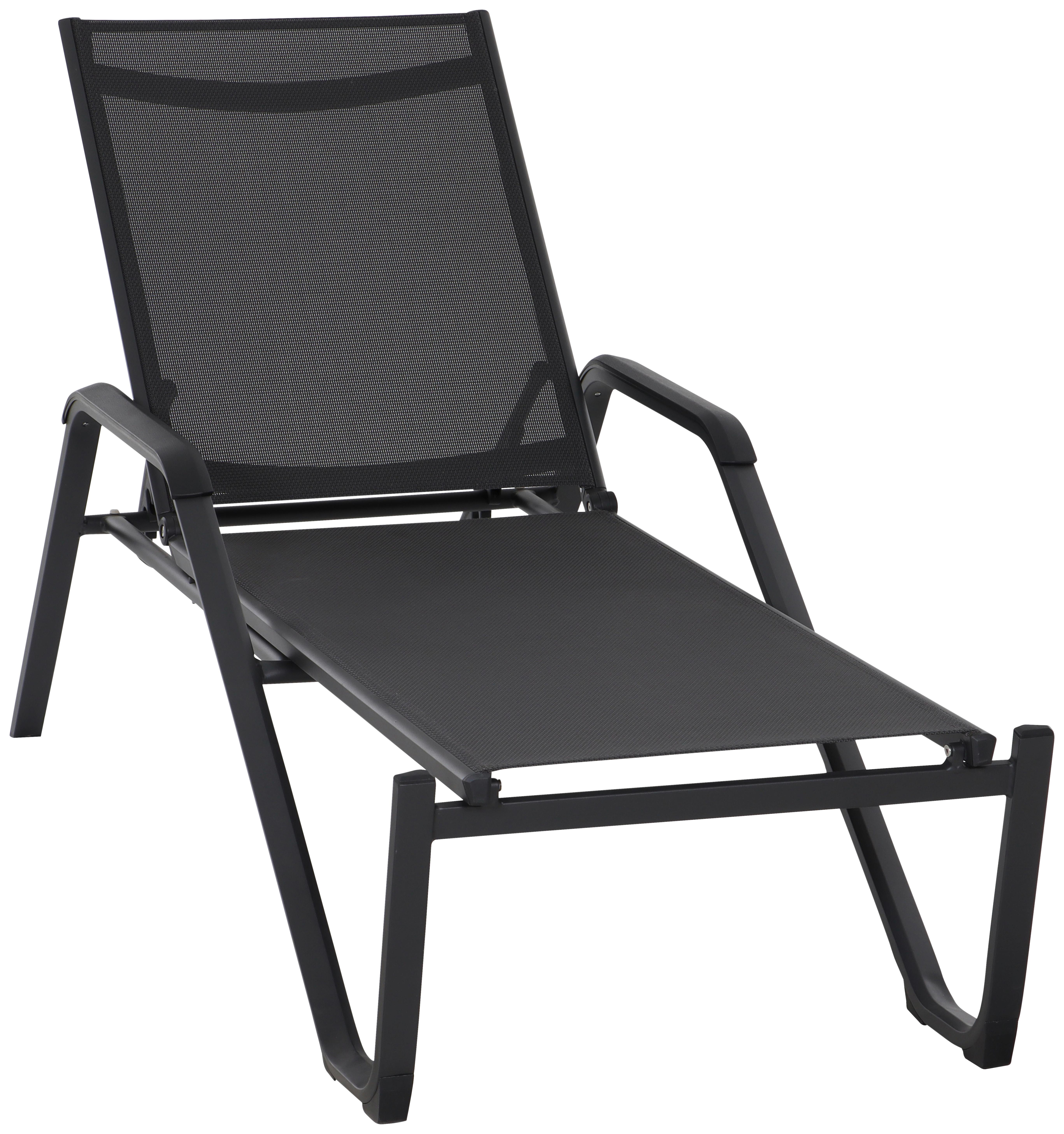 Gartenliege Tesoro Aluminium/ Netzgewebe Verstellbar