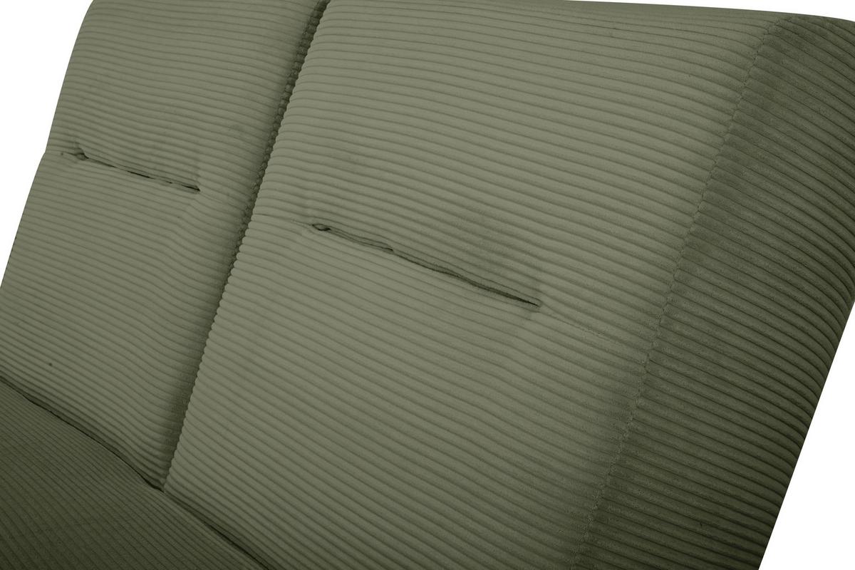 Schlafsofa Luna Olivgrün B: 159 Cm - Olivgrün, Design, Textil (159/88/160cm) - Livetastic