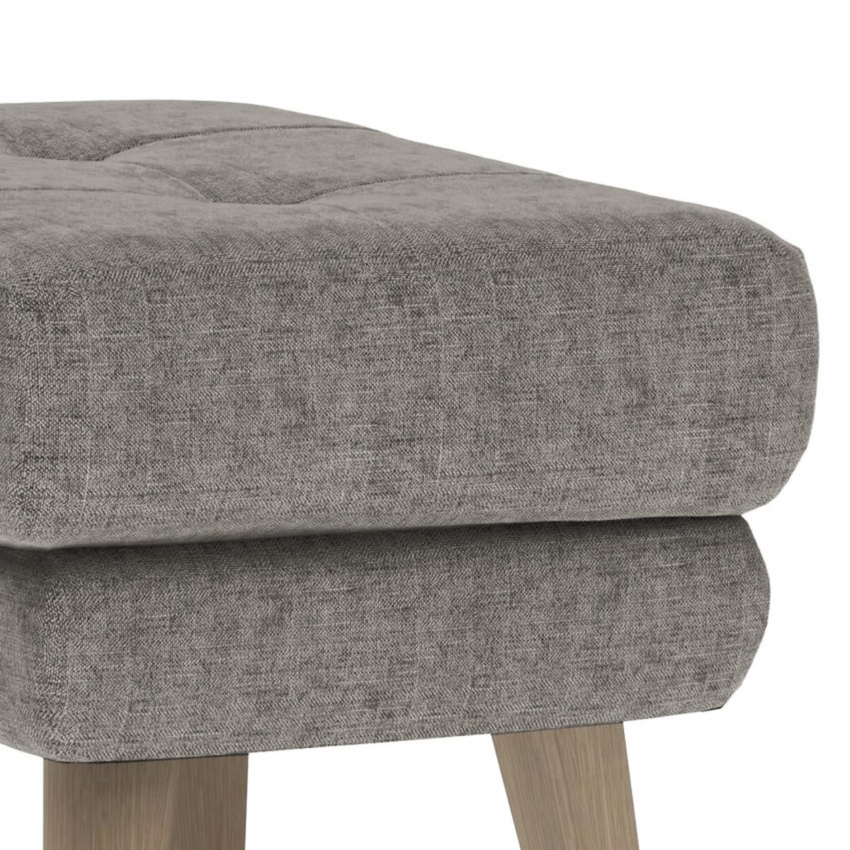 Sesselset Henry Dunkelgrau B: 91 cm - Eichefarben/Dunkelgrau, KONVENTIONELL, Textil (91/104/94cm) - Trendmanufaktur