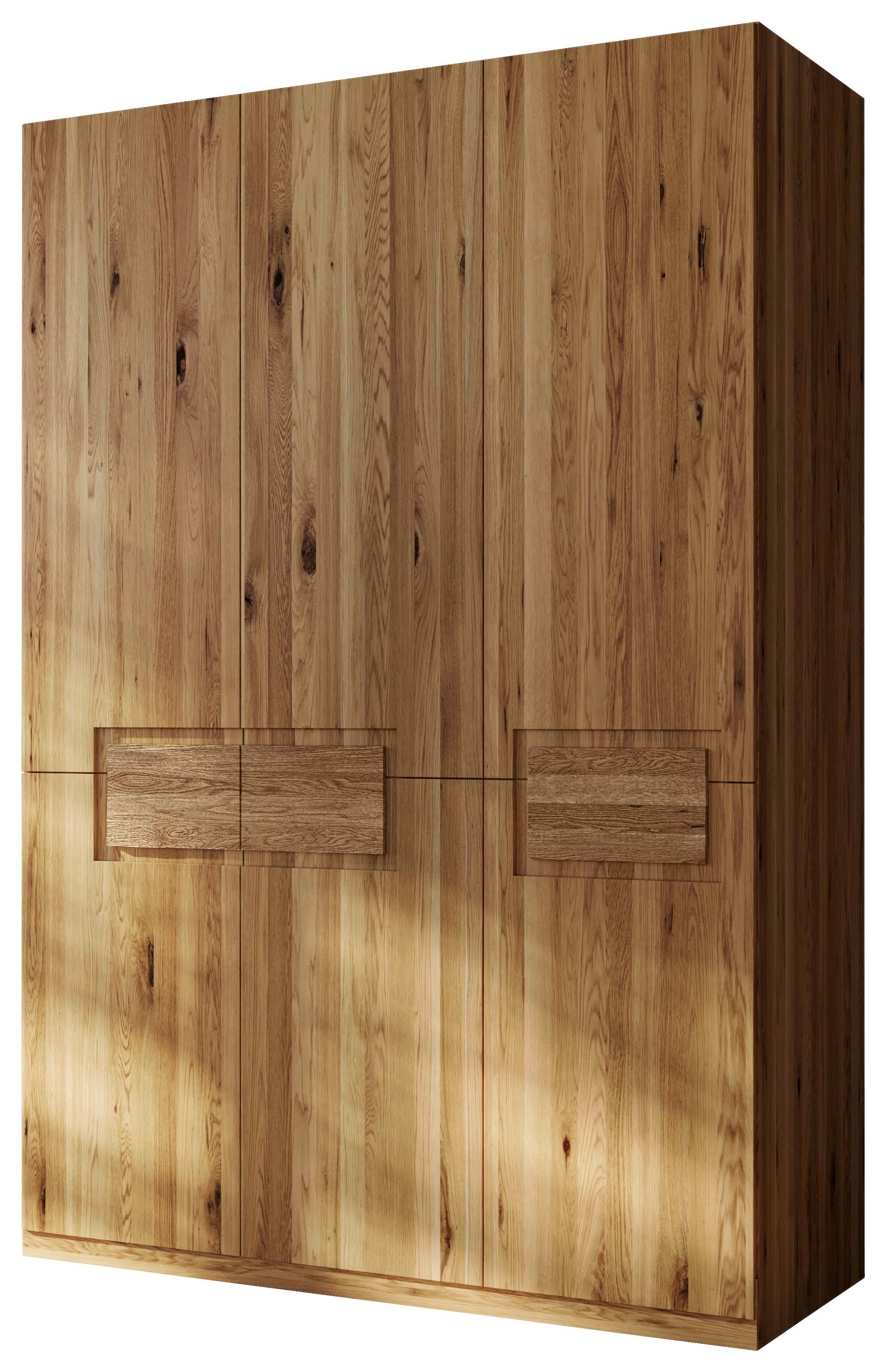 Drehtürenschrank Emilia, Eichefarben B: 152 Cm