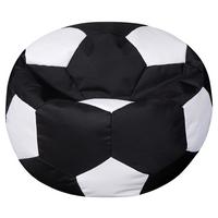 Ülőzsák Ball Black/white - fekete/fehér, Modern, textil (65/65/50cm) - Mömax