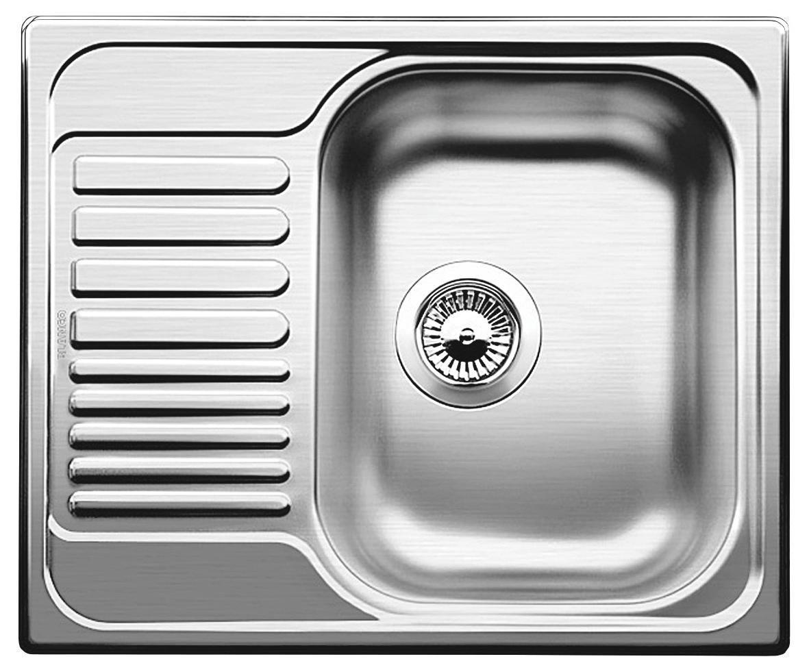 Spüle Tipo 45 S Mini Edelstahl Bxt: 60,5x50 Cm