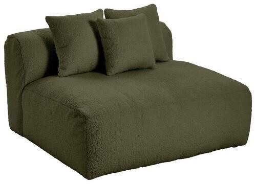Modul Sofa Bloom 2er Sofa B: 120 Cm Olivgrün - Olivgrün, Trend, Textil (120/70/122cm) - Livetastic