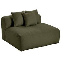 Modul Sofa Bloom 2er Sofa B: 120 Cm Olivgrün - Olivgrün, Trend, Textil (120/70/122cm) - Livetastic