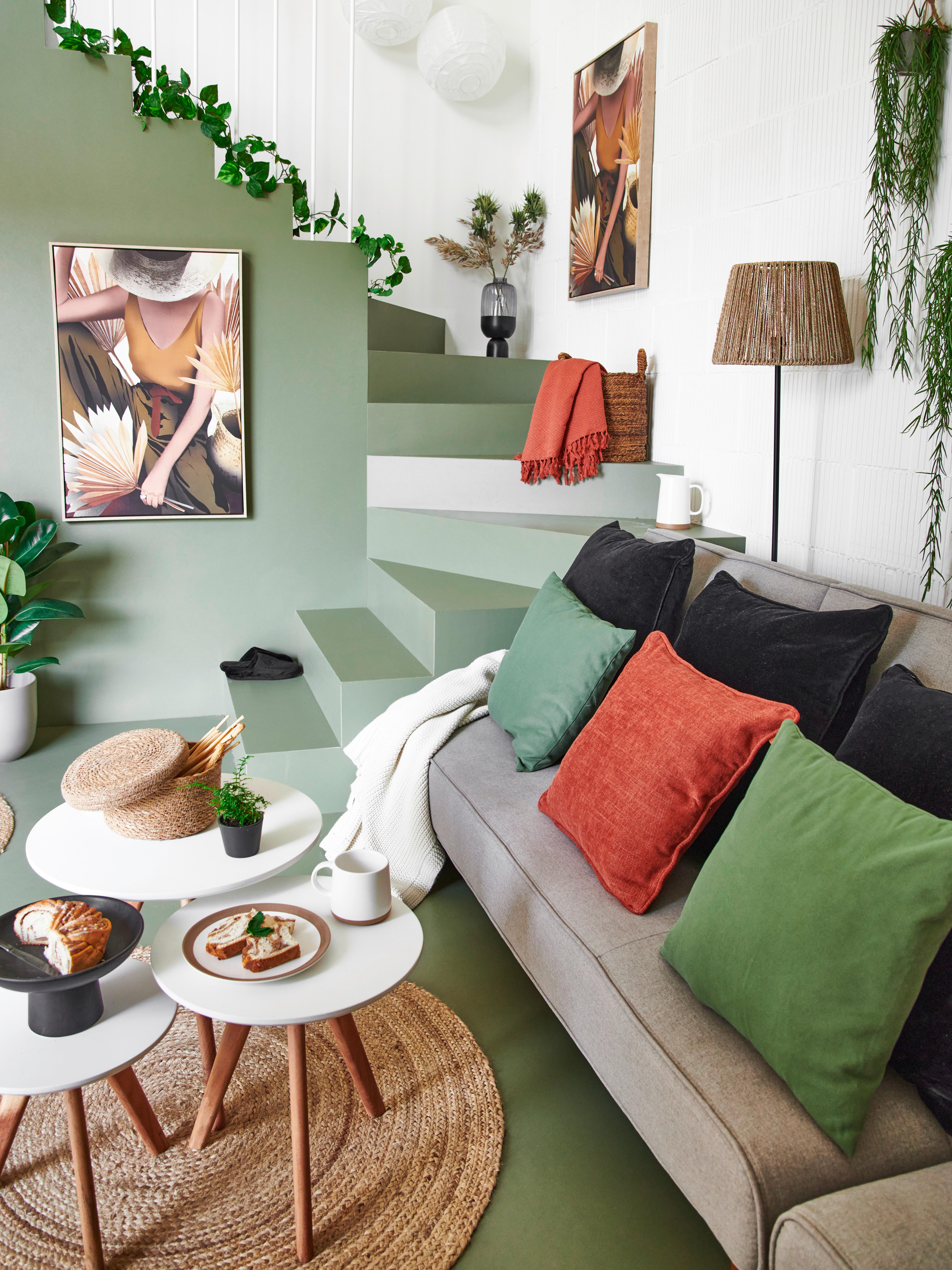 Obraz na plátně Denise, 60/90cm - přírodní barvy/hnědá, dřevo/textil (60/90cm) - Modern Living
