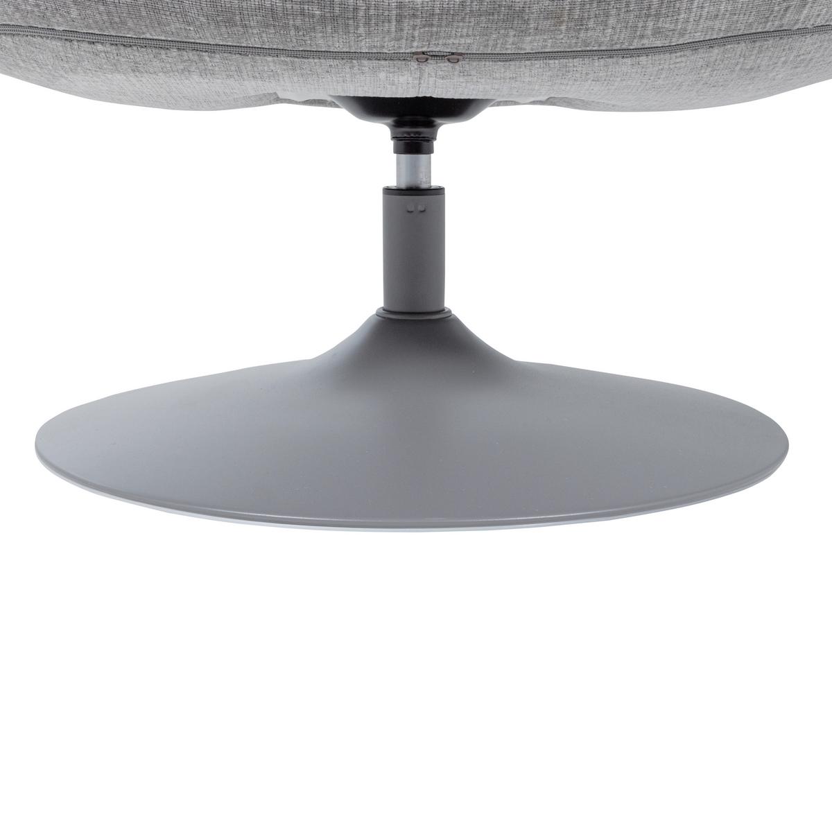 Sessel Elvi Hellgrau B: 73cm - Hellgrau/Grau, Design, Textil (73/81/84cm) - Livetastic