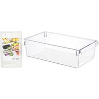 Organizér do lednice ORGANIZER FRIDGE - průhledné, Basics, plast (20,5/10/36cm)