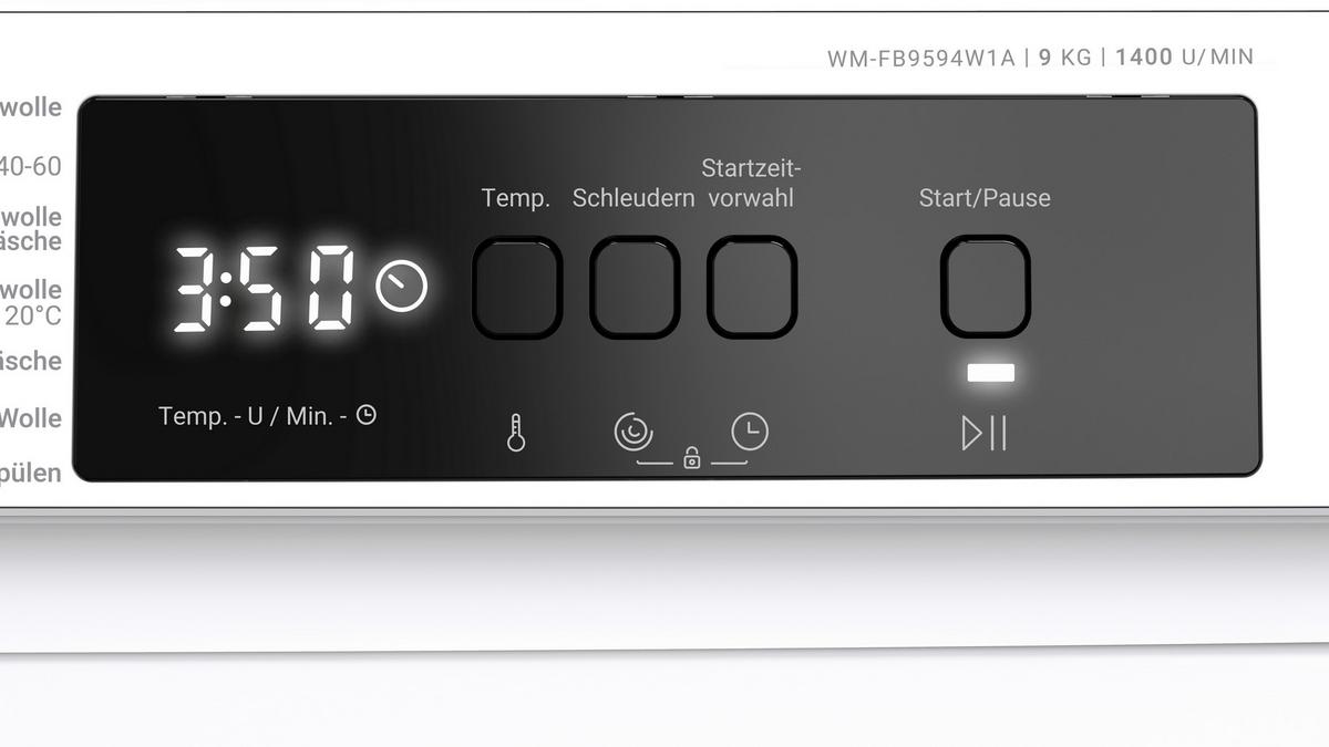 Waschmaschine 10843732- Wm-Fb0634w1a-De - Weiß, Basics, Metall (60/85/58cm) - Daewoo