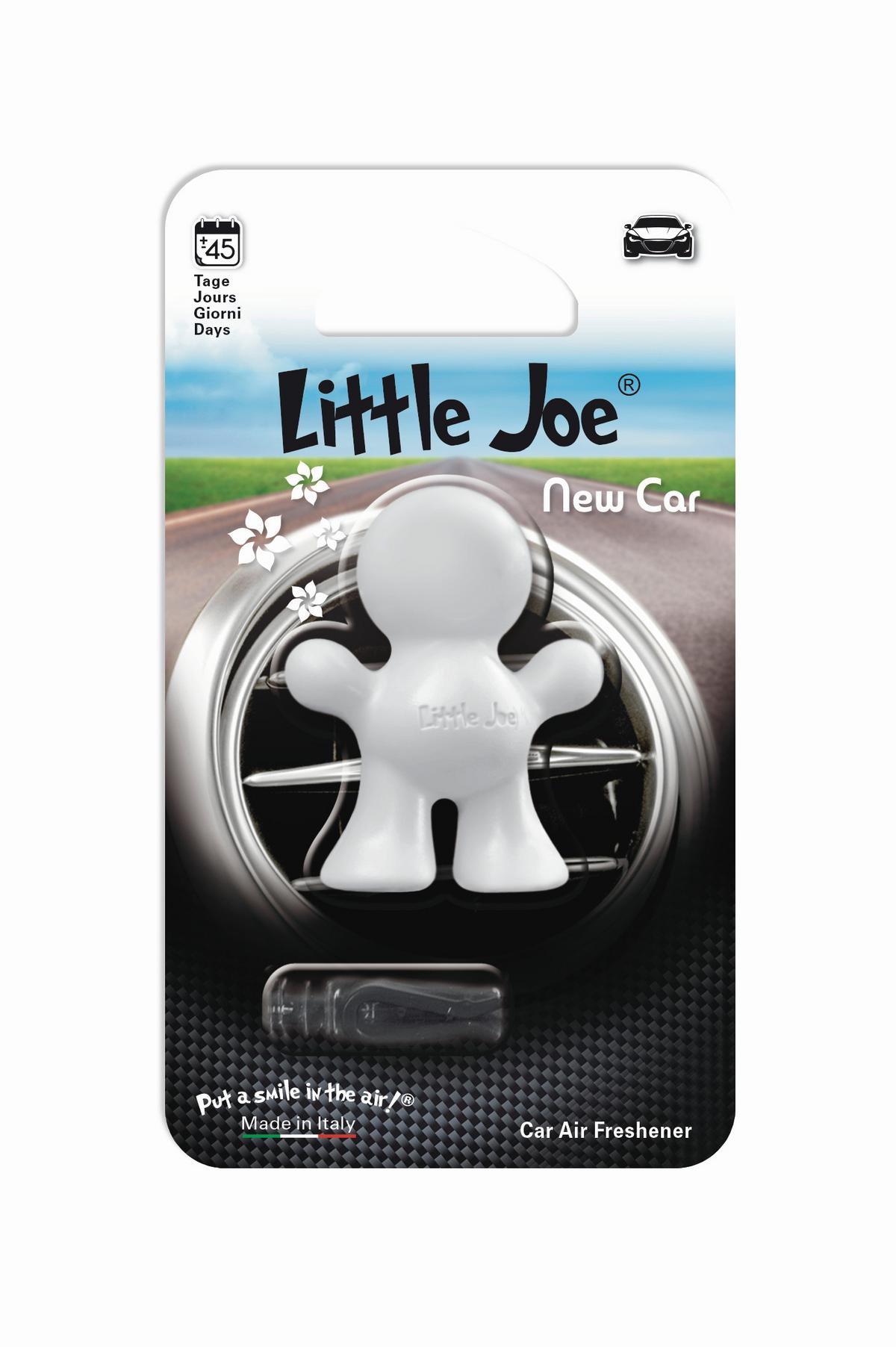 Lufterfrischer Auto Little Joe Clip New Car Duft ca. 45 Tage - Weiß, Basics, Kunststoff (4/6/1cm)