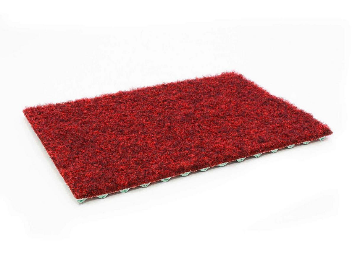 Rasenteppich Georgia Rot - Rot, Basics, Textil (200/150cm)