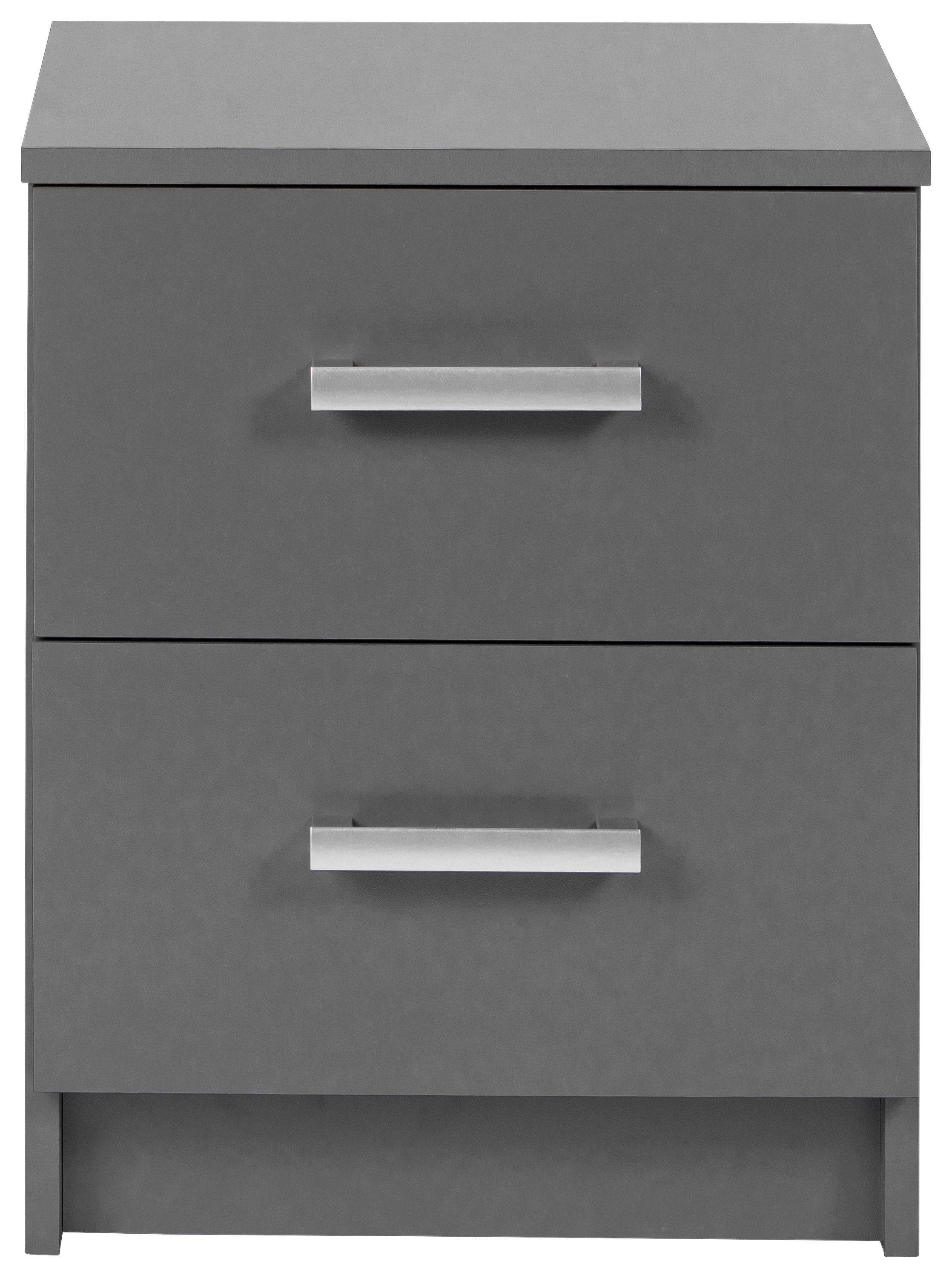 Kommode B: 41,20 cm Elenzio, Graphitfarben - Graphitfarben, Basics, Holzwerkstoff (41,20/40/50,8cm) - MID.YOU