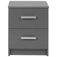 Kommode B: 41,20 cm Elenzio, Graphitfarben - Graphitfarben, Basics, Holzwerkstoff (41,20/40/50,8cm) - MID.YOU
