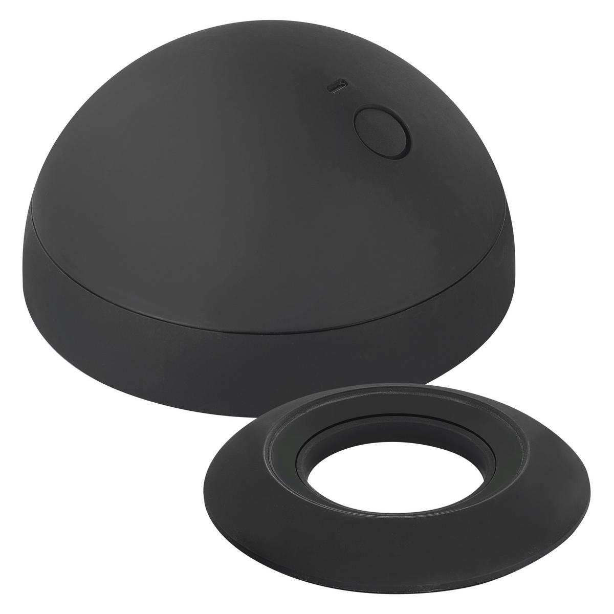 Led Hangulatlámpa Gosmart - fekete, Basics, műanyag