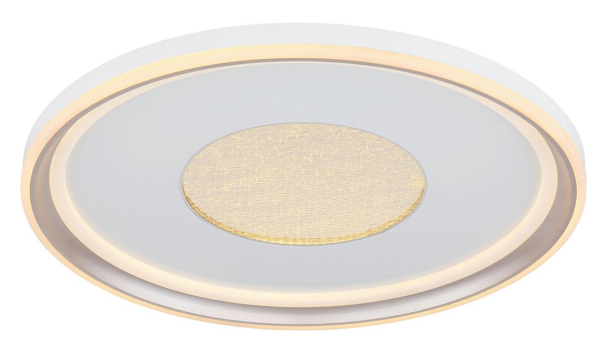 Led Mennyezeti Lámpa 48558-60 Eila - Pezsgő/opál, Design, műanyag/fém (59/6,5cm) - Globo