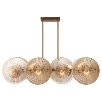 Pendelleuchte Aster - Goldfarben, Basics, Glas/Metall (17/28/103cm) - MAYTONI