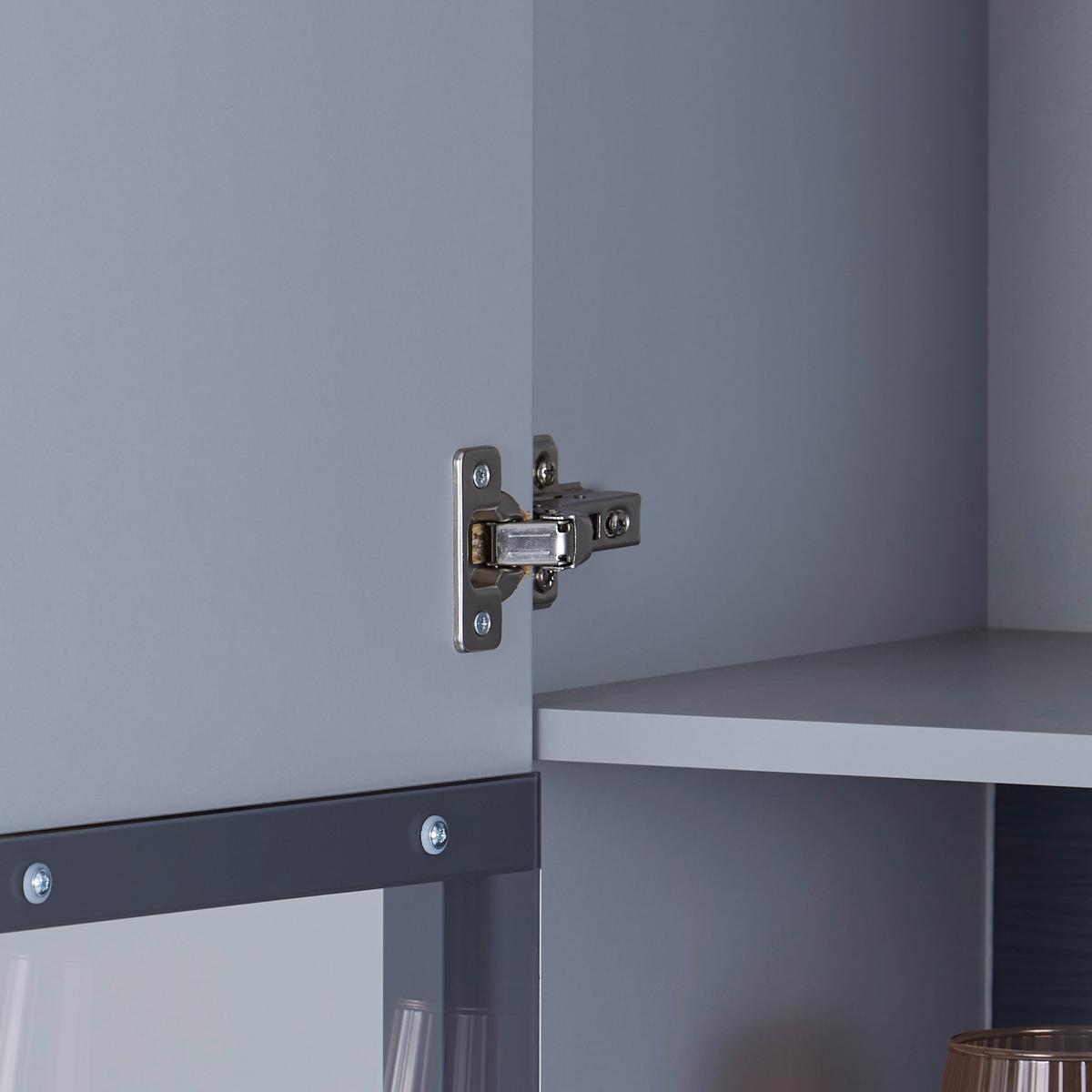 Stapelprogramm Dynamic - Hellgrau, MODERN, Glas/Holzwerkstoff (310/191/50cm)