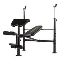 Hantelbank Tunturi Wb60 Weight Bench - Schwarz, KONVENTIONELL, Holz/Kunststoff (150/121/141cm)