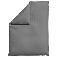 BETTDECKENBEZUG KNITTED JERSEY - Grau, Basics, Textil (155/220cm) - Schlafgut