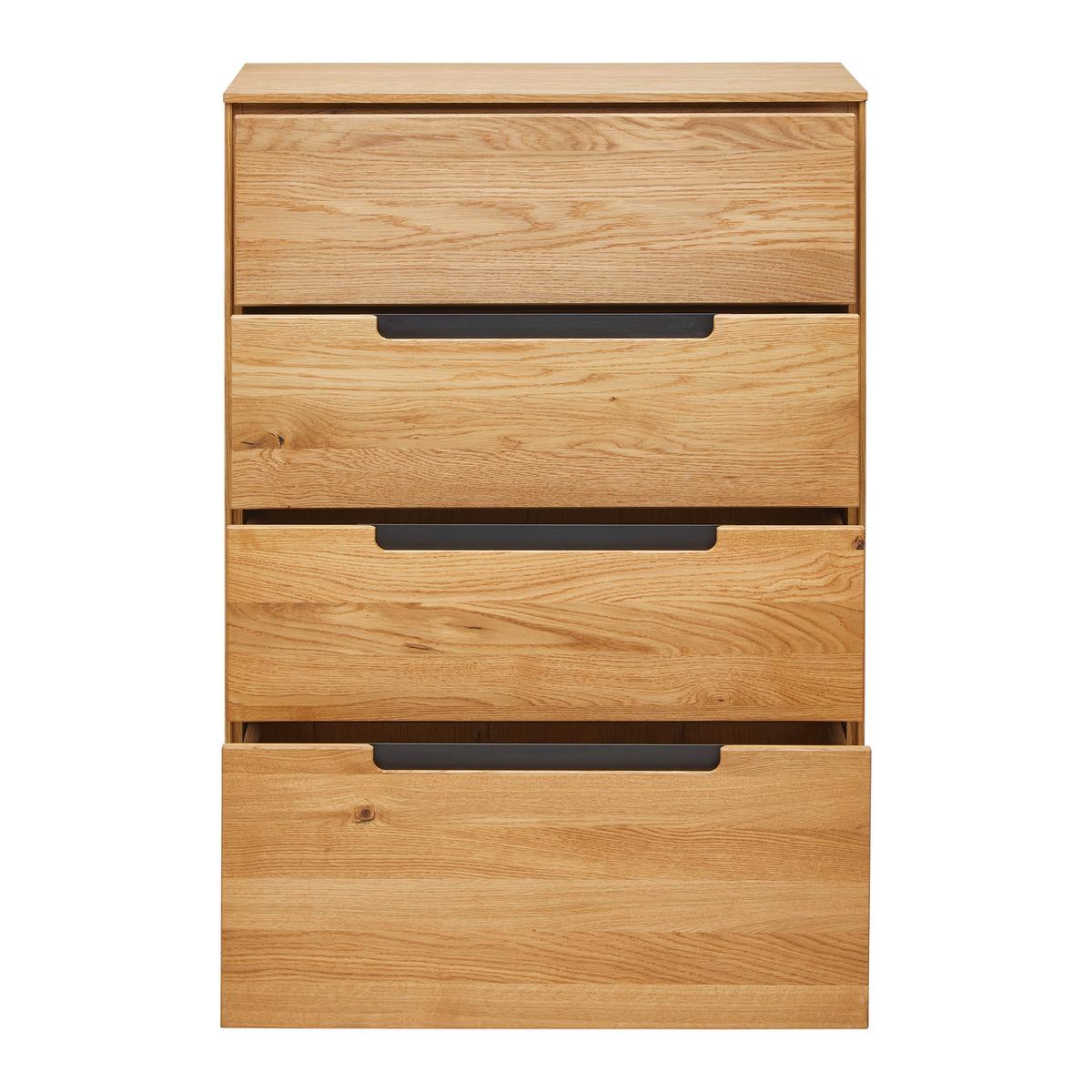 Komoda LOLA masív dub - Lifestyle, kov/dřevo (70/102/40,5cm) - ecoTree