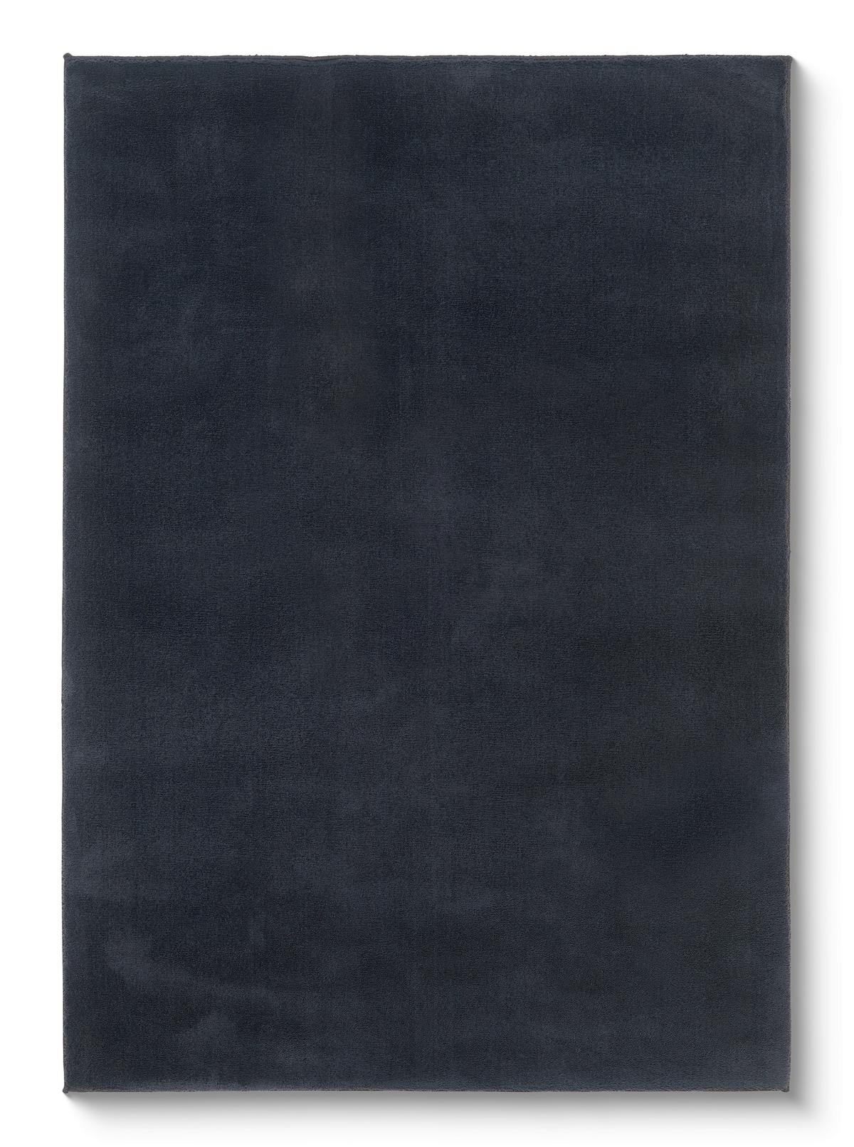 Teppich Fadi - Anthrazit, MODERN, Textil (120/170cm) - Luca Bessoni