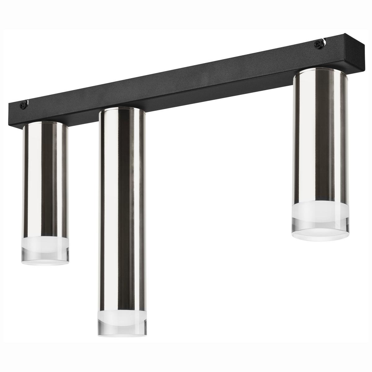 Deckenleuchte 39718 Diego Chrome - Chromfarben, Design, Metall (50/50/31.5cm)