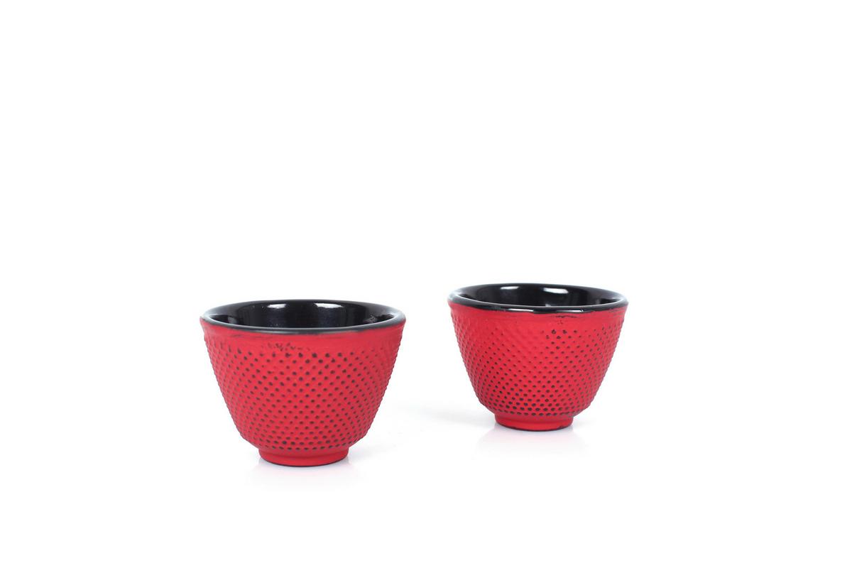 Teekannenset Ew-Ge-1705r - Rot, Basics, Metall (1100ml) - Echtwerk