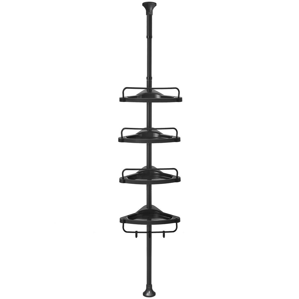 DUSCHREGAL Schwarz B: 35 cm