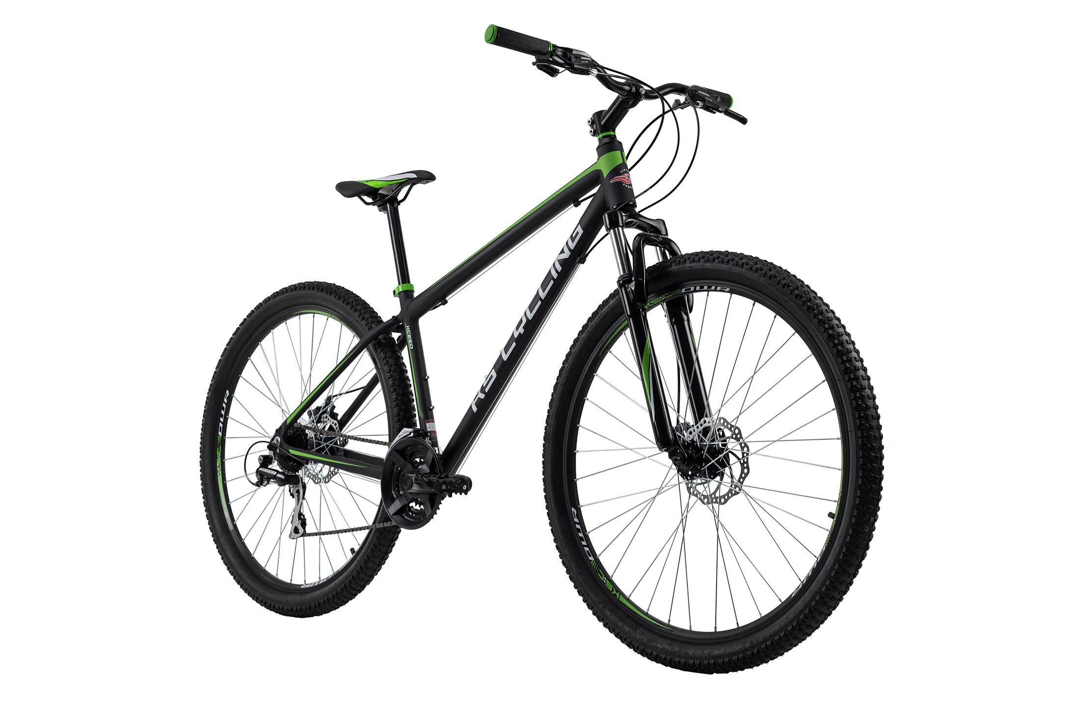 Mountainbike Hardtail 29 Zoll Xceed 24 Gänge - Schwarz, Basics, Metall (180/70/80cm) - KS Cycling