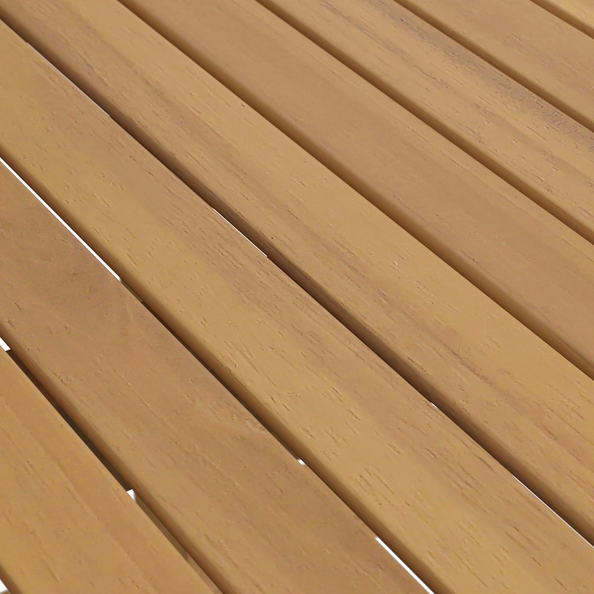 STÔL NA BALKÓN HELENO - farba akácie, Modern, drevo (50cm) - Bessagi Garden