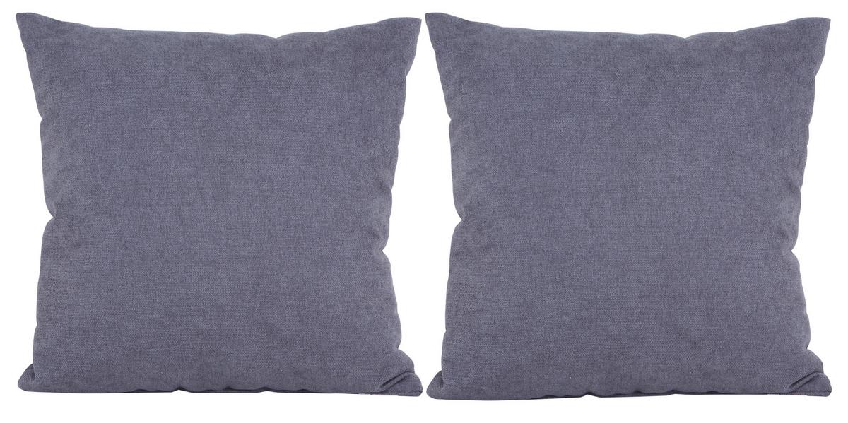 Kissensatz Adria - Graphitfarben, KONVENTIONELL, Textil (40/40cm)