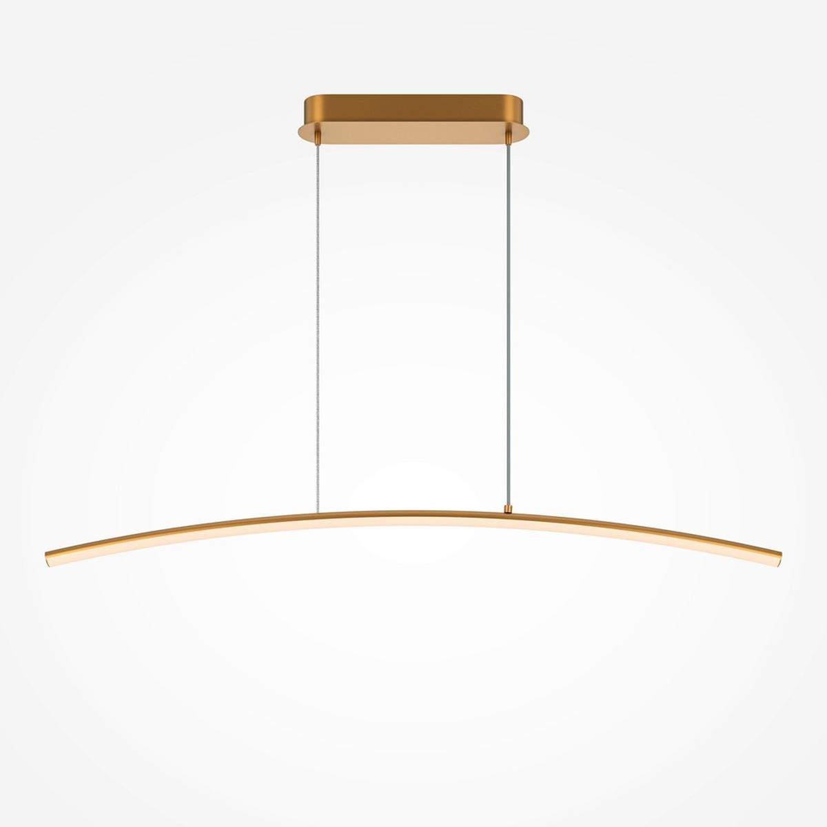 Pendelleuchte Light Reflection - Messingfarben, Basics, Metall (98/7/25,7cm) - MAYTONI