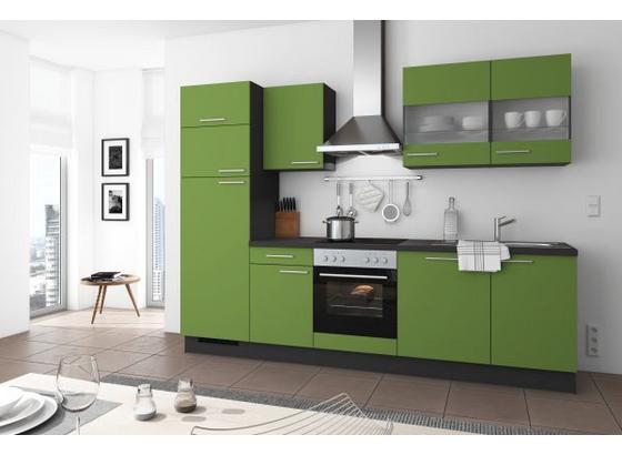 Küchenblock Turin 280cm Kiwi - Grün, LIFESTYLE, Holzwerkstoff (280cm) - Qcina Küchenblock Turin 280cm Kiwi - Grün, LIFESTYLE, Holzwerkstoff (280cm) - Qcina