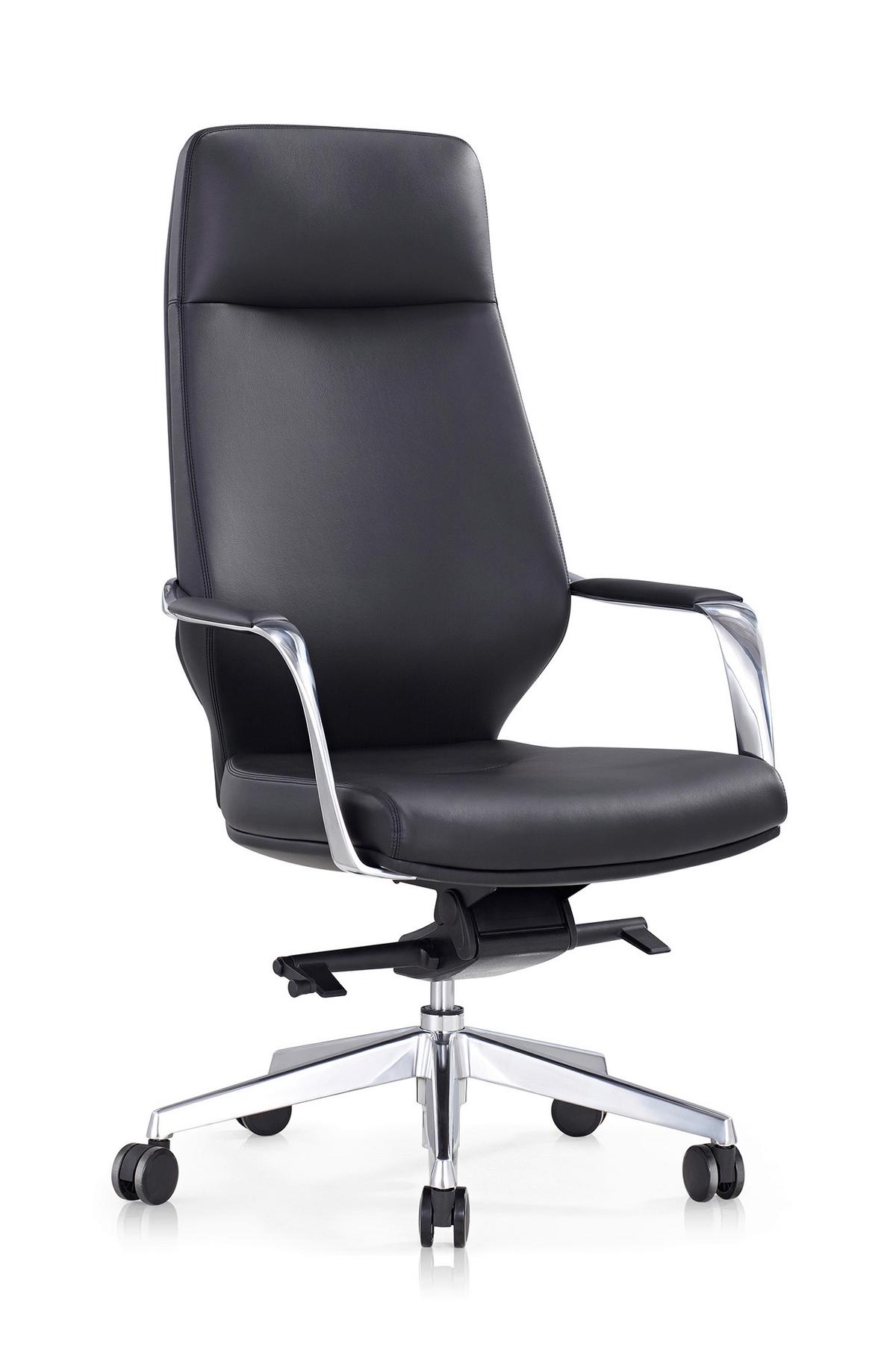 Drehstuhl Schwarz/Silberfarben B: 63cm - Silberfarben/Schwarz, MODERN, Kunststoff/Textil (63/120,5/66cm) - Livetastic