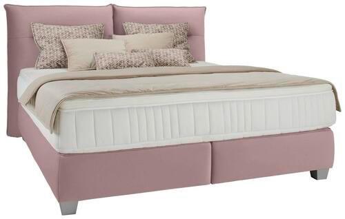 Posteľ boxspring Fog 160x200cm,orgovánová - orgovánová/strieborná, Lifestyle, textil/plast (160/200cm) - Premium Living