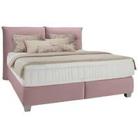 Postel boxspring Fog 160x200cm,šeříková - barvy stříbra/šeříková, Lifestyle, textil/plast (160/200cm) - Premium Living