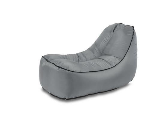 Luftsessel Agnessa - Grau, MODERN, Kunststoff (135/77/75cm) - Luca Bessoni Luftsessel Agnessa - Grau, MODERN, Kunststoff (135/77/75cm) - Luca Bessoni