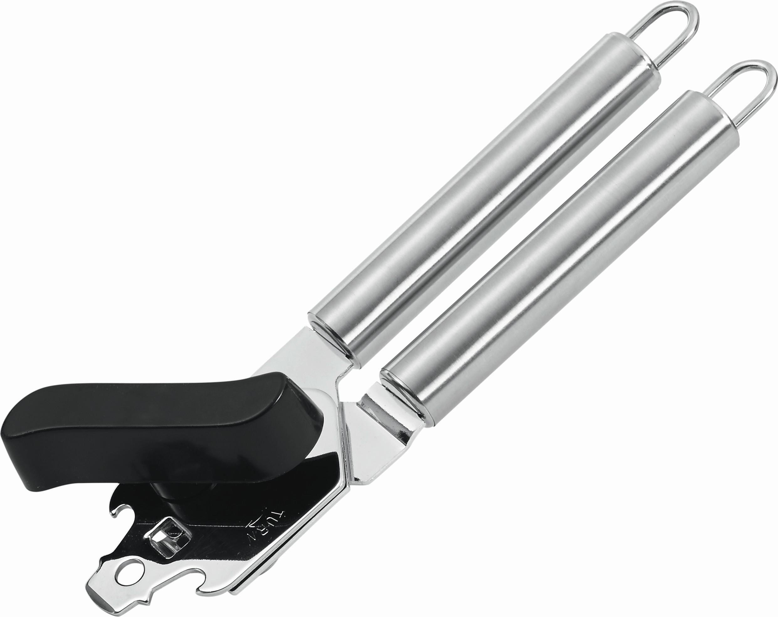 OTVÁRAČ NA KONZERVY DANI - čierna/farba ušľachtilej ocele, Konventionell, kov/plast (5/20,5cm) - Modern Living